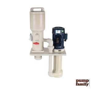 Chemical pump tank filter pump