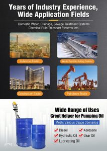 Hand held electric oil pump