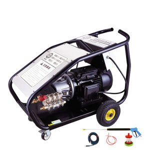 High pressure pump cleaning machine