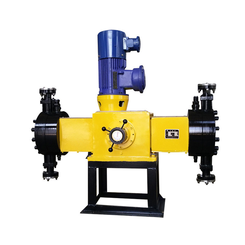 Hydraulic diaphragm metering pump