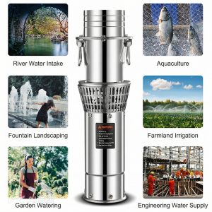 Industrial and agricultural stainless steel submersible pumps
