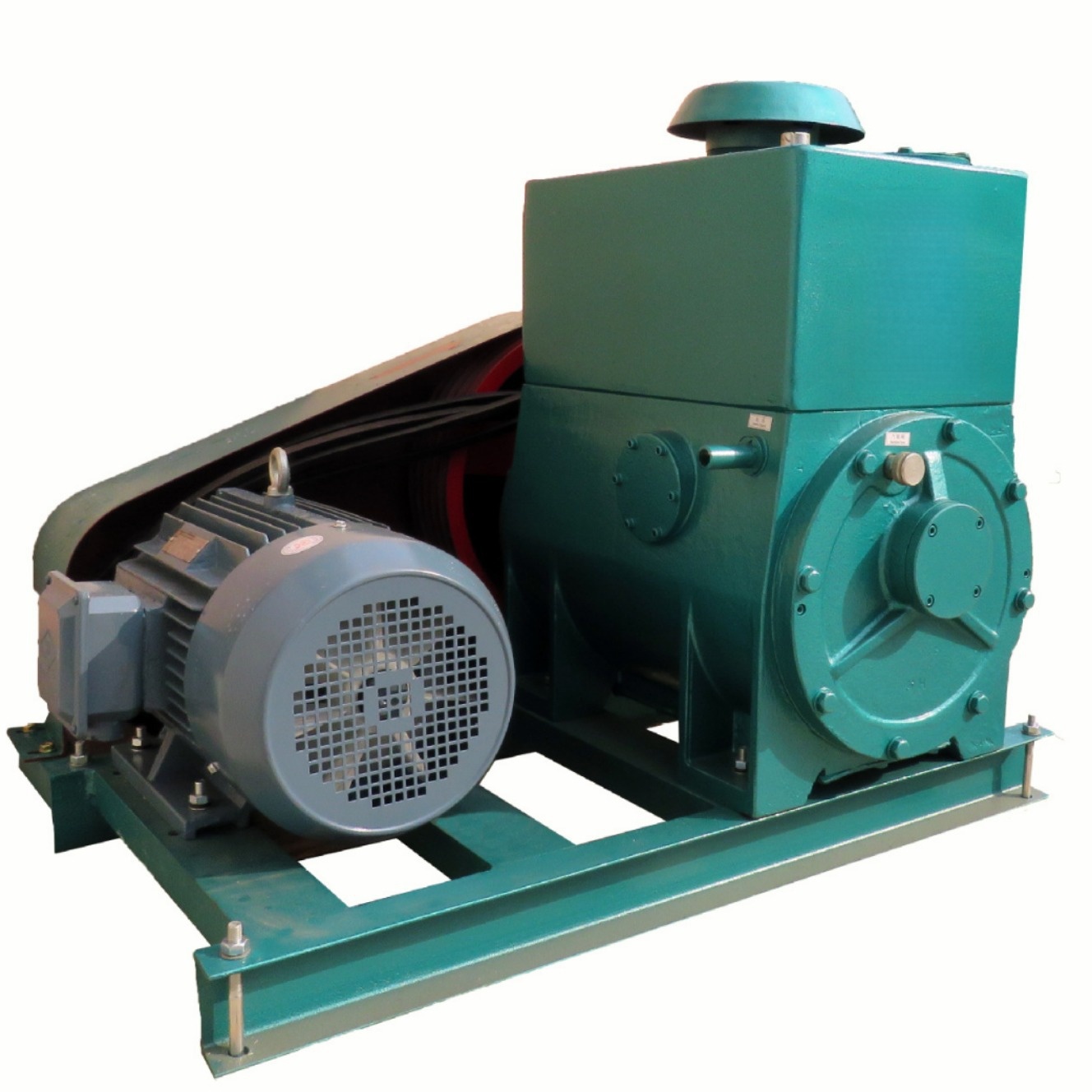 Rotary vane vacuum pump