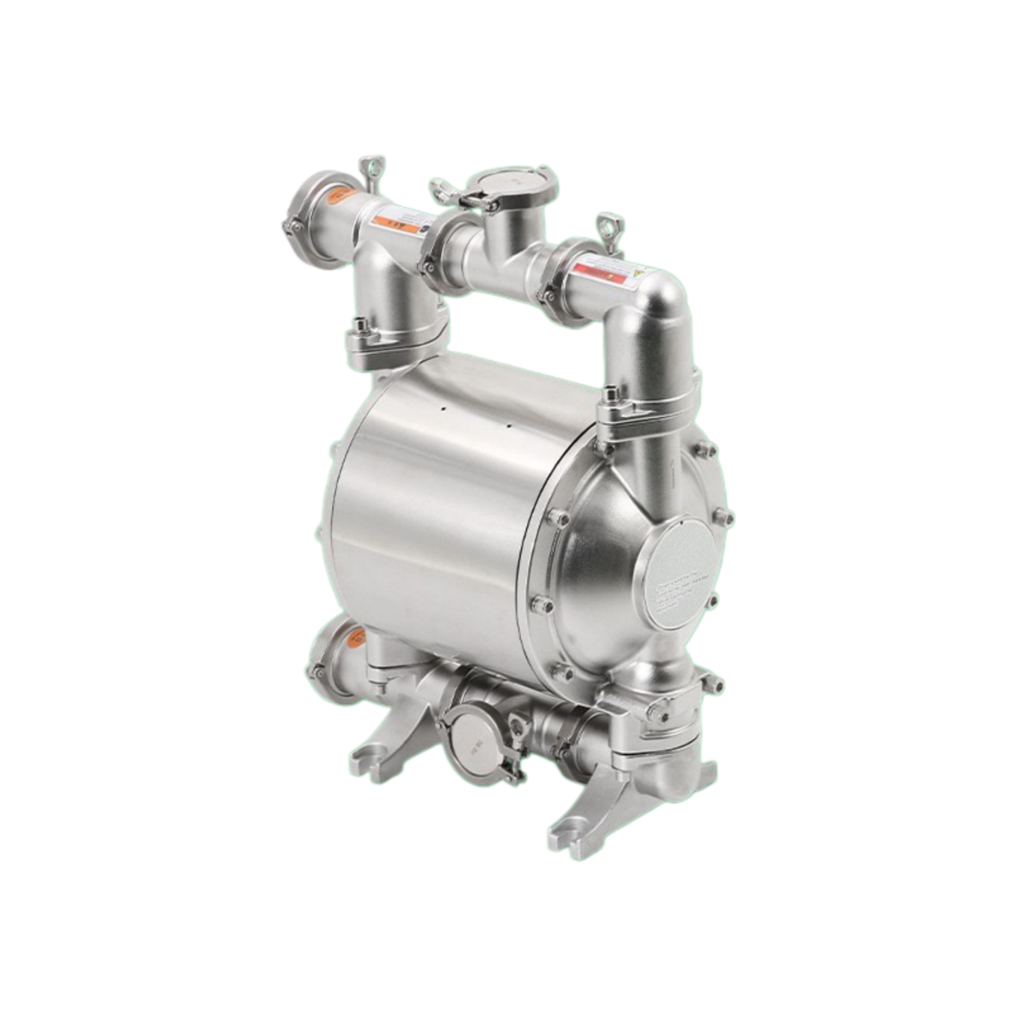 Stainless steel pneumatic diaphragm pump