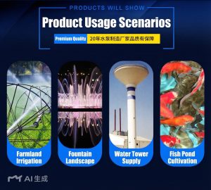 Stainless steel three phase submersible pump2