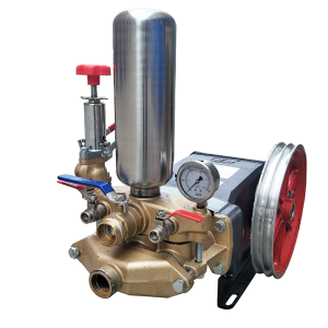 Three cylinder plunger pump