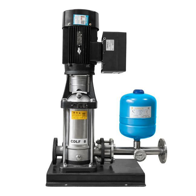 Vertical constant pressure pump