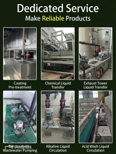 Vertical pump in tank