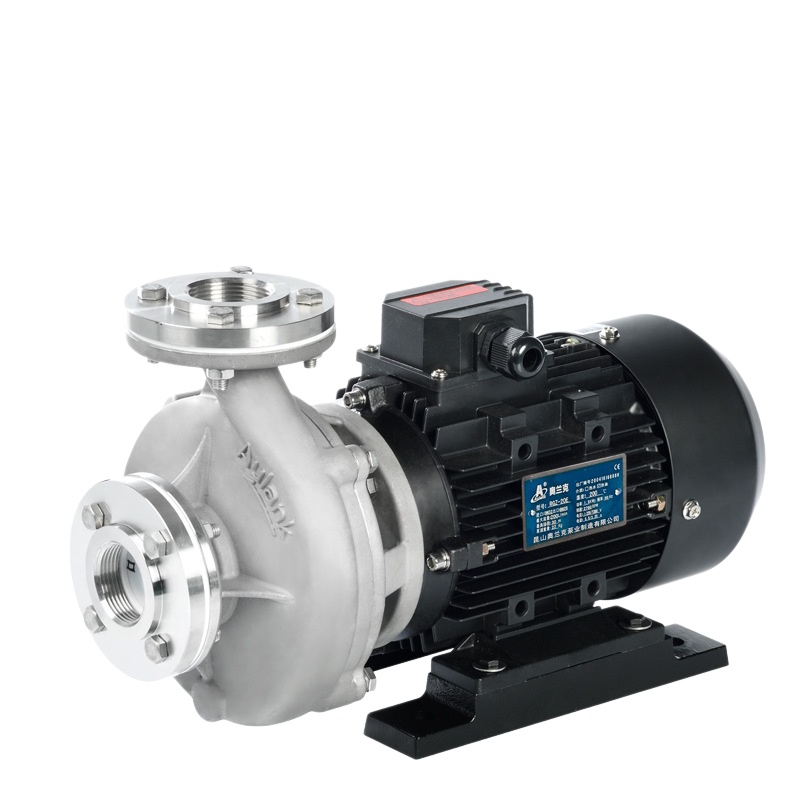 Stainless steel centrifugal pumps are resistant to high temperatures.