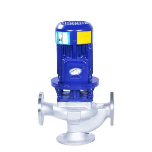 Vertical stainless steel sewage pump with ultra high flow rate